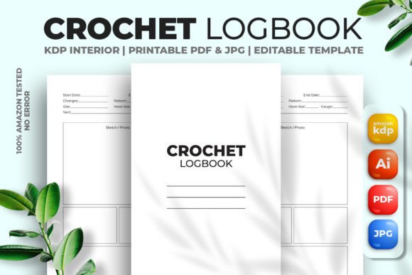 Crochet Logbook KDP Interior: Your Fast Track to Publishing