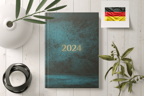 Durchdachte Jahresplanung mit dem Daily Planner 2024 A4 German Edition