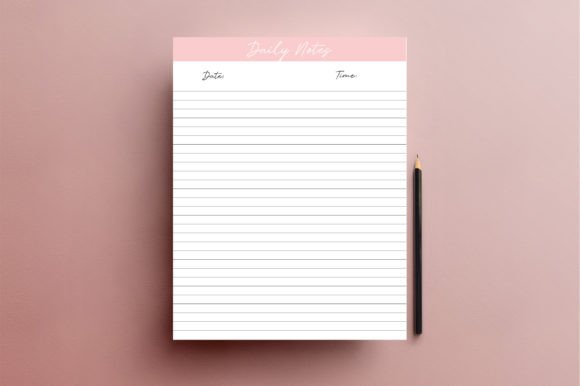 Notebook Planner Journal: Clean, Fresh Design for Creatives