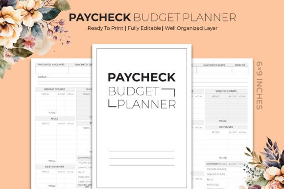The Paycheck Budget KDP Planner Interior: A Flexible Framework for Intentional Spending