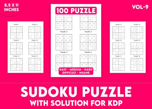 Unlock the Art of Logical Thinking with Sudoku Puzzles for KDP Interior Vol-9