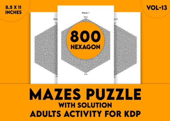 Unlocking the Hexagonal Labyrinth: Inside Adults Hard Hexagon Mazes Puzzles Vol-13