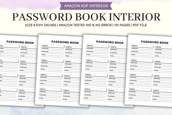 Why a Password Book KDP Interior Is the Smartest Low-Tech Solution for Digital Overload